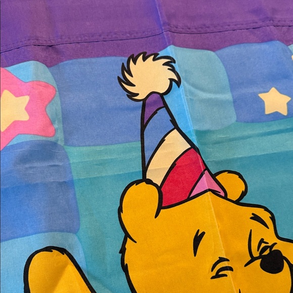 Disney Purple and Yellow Winnie the Pooh Birthday Banner - Picture 4 of 6